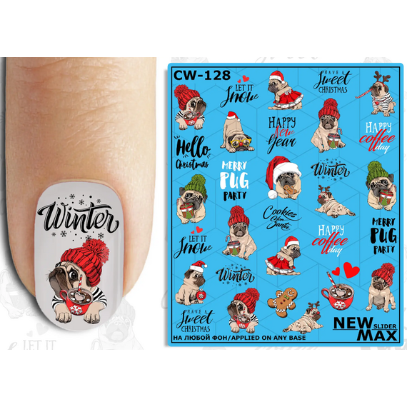 NEWMAX SLIDER New Year Слайдер-дизайн CW-128, image 