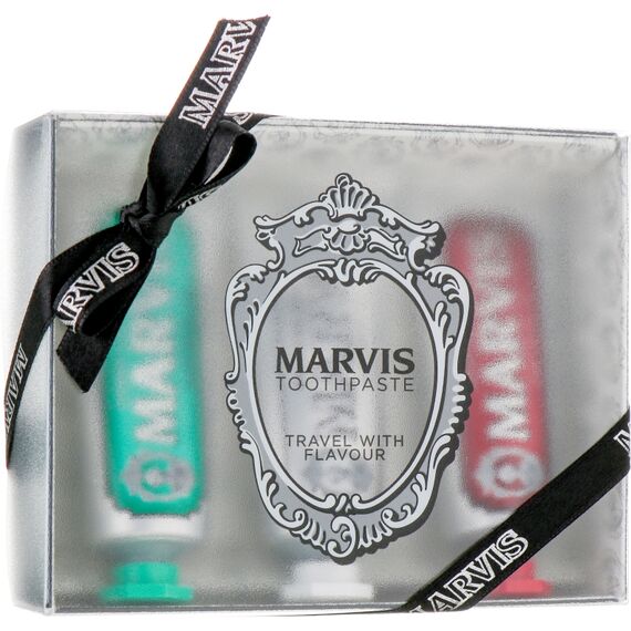 MARVIS 3 Flavours Box Набір зубних паст (класична, відбілююча, кориця), 3х25 мл (411049), image 