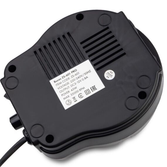 BUCOS Фрезер ZS-601 Black, 35000 об/хв (45W), Колір: Чорний, image _ab__is.image_number.default
