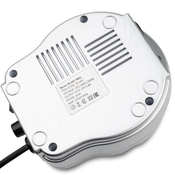 BUCOS Фрезер ZS-601 Silver, 35000 об/хв (45Wt), Колір: Срібло, image _ab__is.image_number.default