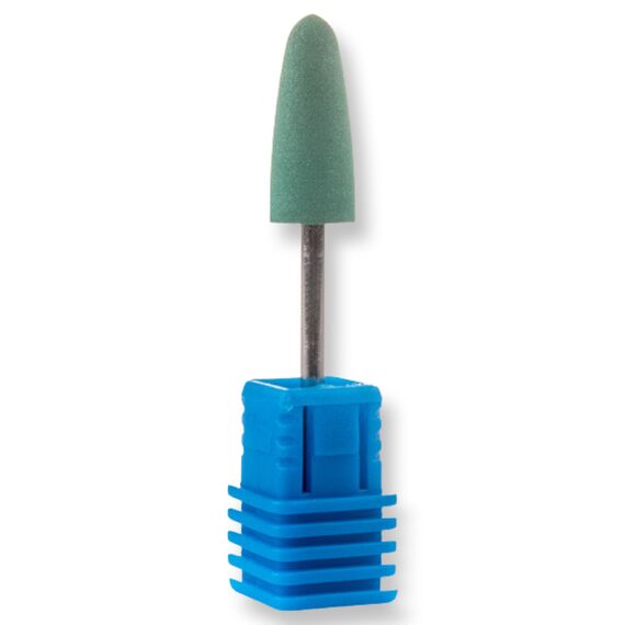 REYDI Фреза силіконова "Пуля довга" - 824G зелена, image 