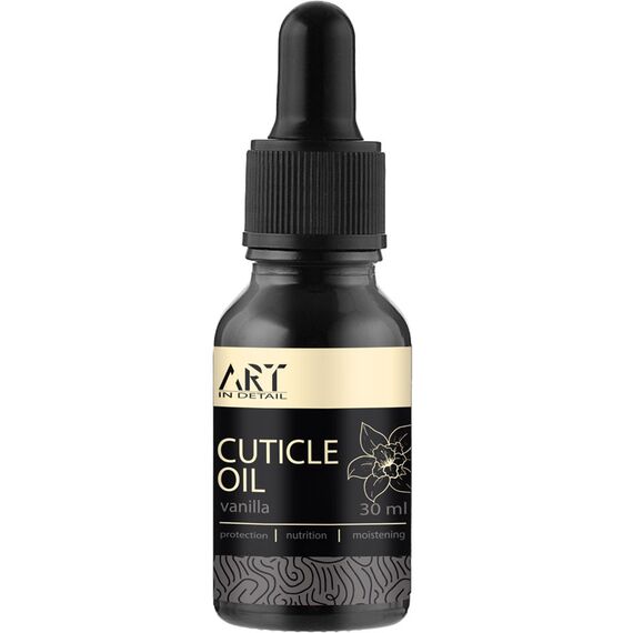 ART Масло для кутикули Vanilla, 30 мл, Об'єм: 30 мл, Аромат: Vanilla, image 