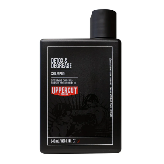 UPPERCUT Deluxe Detox and Degrease Shampoo Шампунь глибокого очищення, 240 мл, image 