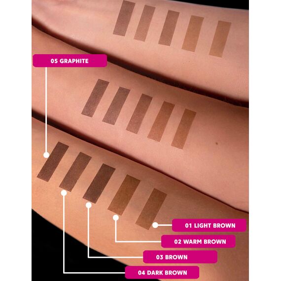 ZOLA Фарба для брів із колагеном 04 Dark brown, 15 мл, Колір: Dark brown, image _ab__is.image_number.default