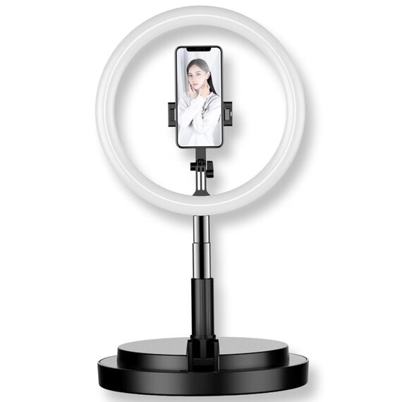 STARLET PROFESSIONAL Кільцева лампа телескопічна (USB), image 