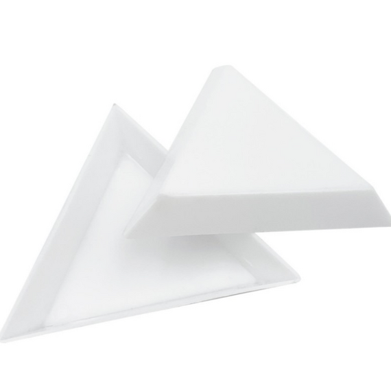 Трикутник пластиковий для камінців, image 