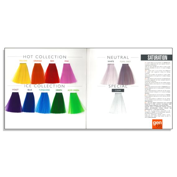 GENUS Saturation Pink Пігмент прямої дії Рожевий, 150 мл, Об'єм: 150 мл, Відтінок: Pink, image _ab__is.image_number.default