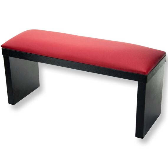 TOTAL BEAUTY Підлокітник для манікюру на чорних ніжках Red, image 