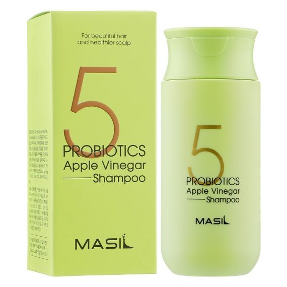 MASIL 5 Probiotics Apple Vinegar Shampoo Шампунь з яблучним оцетом, 150 мл, image 
