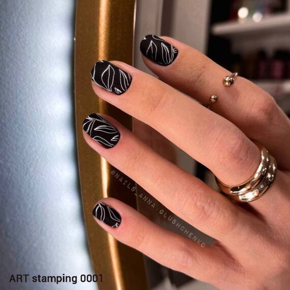 ART Stamping Пластина для стемпінгу Large 0001, №: 0001, image _ab__is.image_number.default