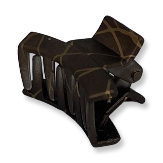 Краб для волосся малий прямокутний мармур, 1 шт, image _ab__is.image_number.default