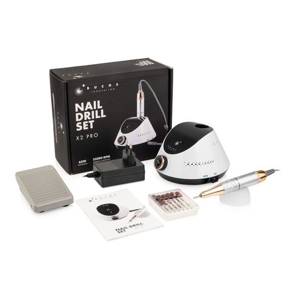 BUCOS Фрезер X2 PRO 35000 об/хв WHITE PEARL, 65W, Колір: Білий, image _ab__is.image_number.default