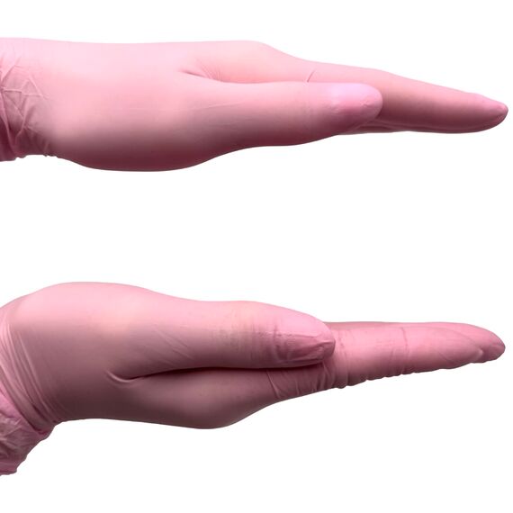 SAFE TOUCH Advanced Extend Рукавички нітрилові PINK (M), 1 пара, Розмір: M, Кількість: 1 пара, Колір: PINK, image _ab__is.image_number.default