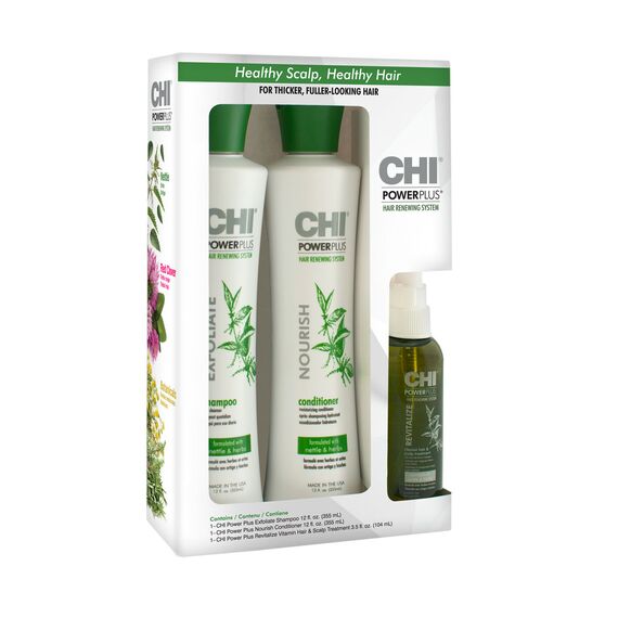 CHI Power Plus 3pc KIT Набір для зміцнення волосся, image 