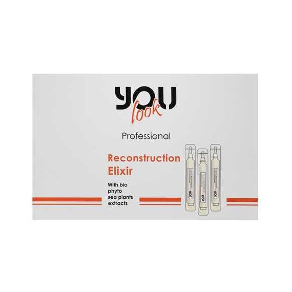 YOU LOOK Reconstruction Elixir Відновлюючий еліксир для волосся, 10 мл, image 