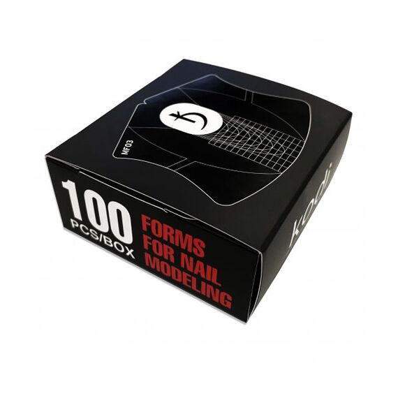 KODI Набір форм для моделювання нігтів, 100 шт, image _ab__is.image_number.default
