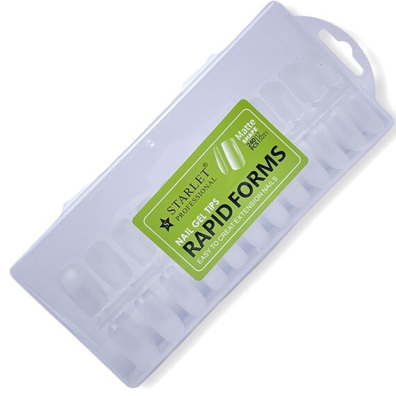 STARLET PROFESSIONAL Гелеві форми-тіпси Квадрат, 240 шт, image 