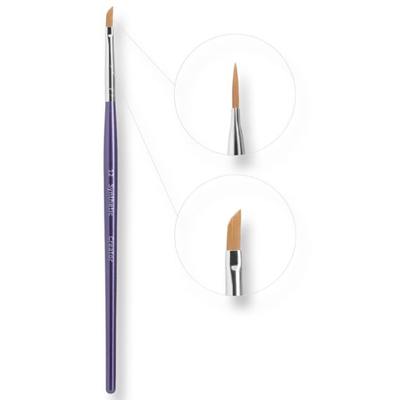 Creator Synthetic Пензель №12 кинжал (брови, make up), image 