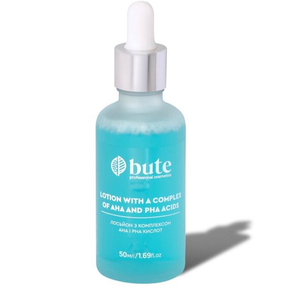 BUTE Лосьйон з AHA і PHA кислотами, 50 мл, Об'єм: 50 мл, image 