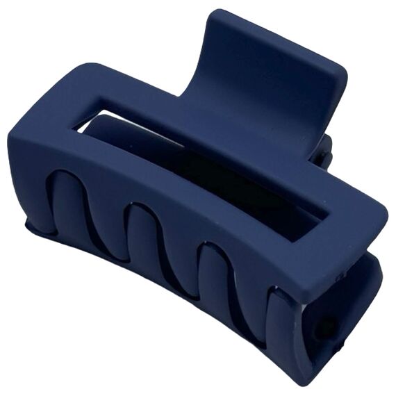 Краб для волосся малий матовий прямокутний, 1 шт, image 