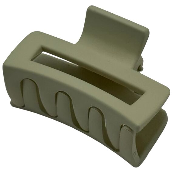 Краб для волосся малий матовий прямокутний, 1 шт, image _ab__is.image_number.default