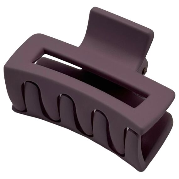 Краб для волосся малий матовий прямокутний, 1 шт, image _ab__is.image_number.default