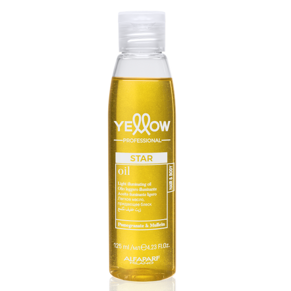 YELLOW Star Light Illuminating Oil Олійка для блиску волосся, 125 мл, image 