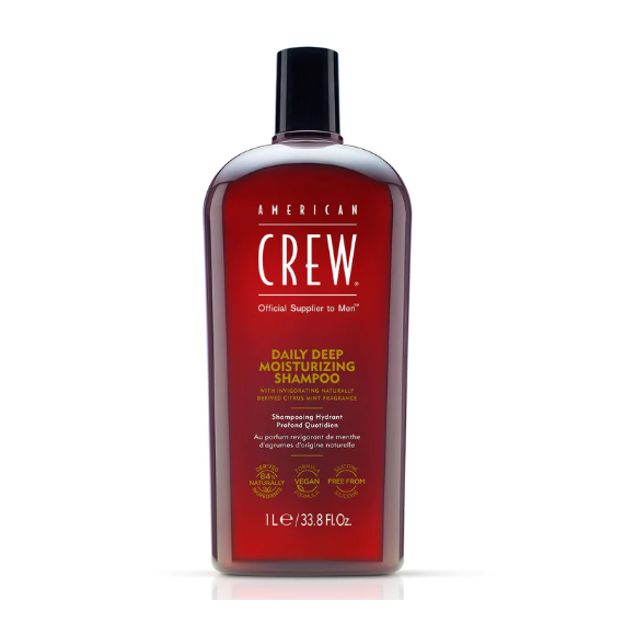 AMERICAN CREW Deep Moisturizing Shampoo Шампунь для глибокого зволоження, 1000 мл, Об'єм: 1000 мл, image 