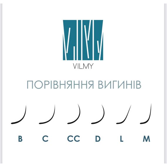 VILMY VIYA Вії чорні для нарощення 20 ліній C 0,07 - 7 мм, Довжина вій: 7 мм, image _ab__is.image_number.default