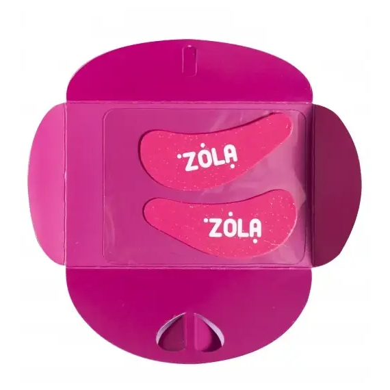 ZOLA Багаторазові силіконові патчі для очей (1 пара) малинові, Колір: Малиновий, image _ab__is.image_number.default