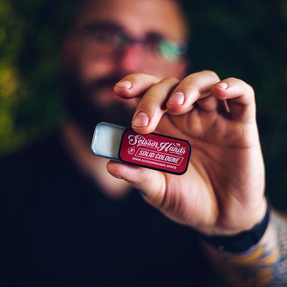 SCISSOR HANDS Solid Cologne Red Твердий одеколон, 15 мл, image _ab__is.image_number.default