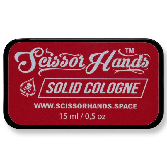 SCISSOR HANDS Solid Cologne Red Твердий одеколон, 15 мл, image 