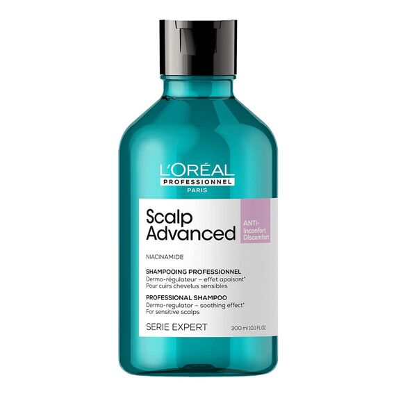 L'OREAL Scalp Advanced Anti-Discomfort Dermo-Regulator Шампунь для чутливої шкіри голови, 300 мл, image 