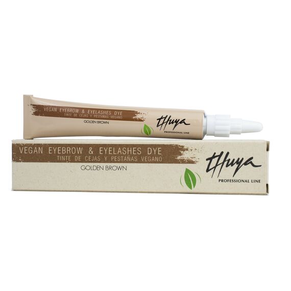 THUYA Vegan Фарба для брів та вій GOLDEN BROWN, 14 мл, Об'єм: 14 мл, Колір: GOLDEN BROWN, image 