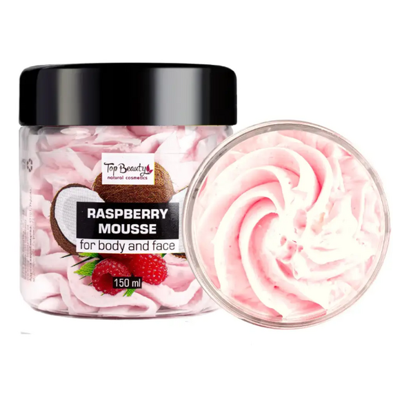 TOP BEAUTY Баттер-суфле для тіла Малина, 150 мл, image 