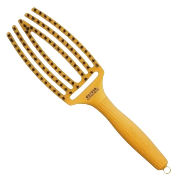 OLIVIA GARDEN Щітка Finger Brush Combo Medium SunFlower, image 
