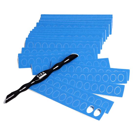 KIRA NAILS Пластиковий пушер і 50 змінних абразивів 120 гріт, image _ab__is.image_number.default