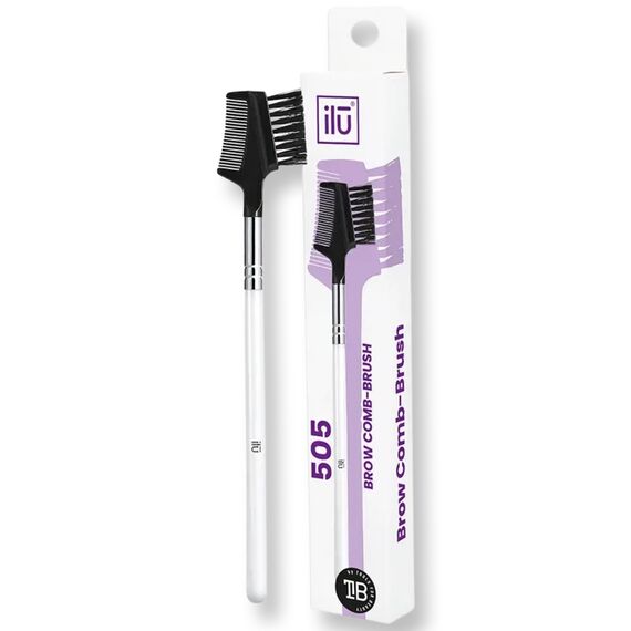 ILU MU 505 Brow Comb Brush Пензлик для брів, image _ab__is.image_number.default