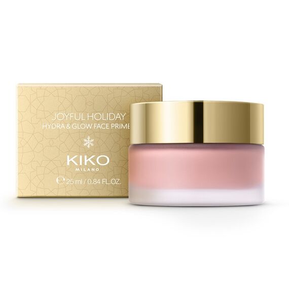 KIKO Joyful Holiday Hydra&Glow Face Primer Зволожуючий і розгладжуючий праймер для обличчя, 25 мл, image 