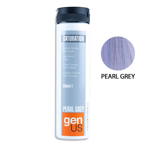 GENUS Saturation Pearl Grey Пігмент прямої дії Перлинно-сірий, 150 мл, Об'єм: 150 мл, Відтінок: Pearl Grey, image 