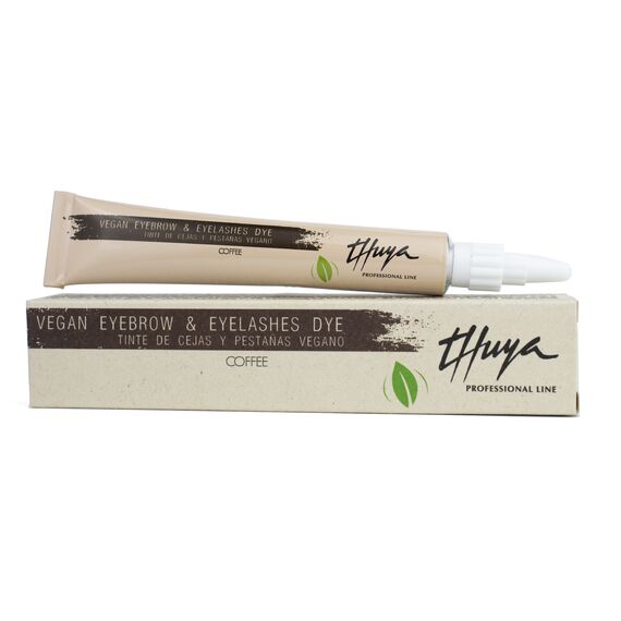 THUYA Vegan Фарба для брів та вій COFFEE, 14 мл, Об'єм: 14 мл, Колір: COFFEE, image 