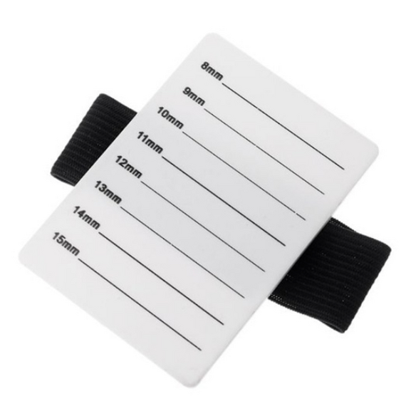 Планшетка для вій на гумці 8 ліній (7-14), image 