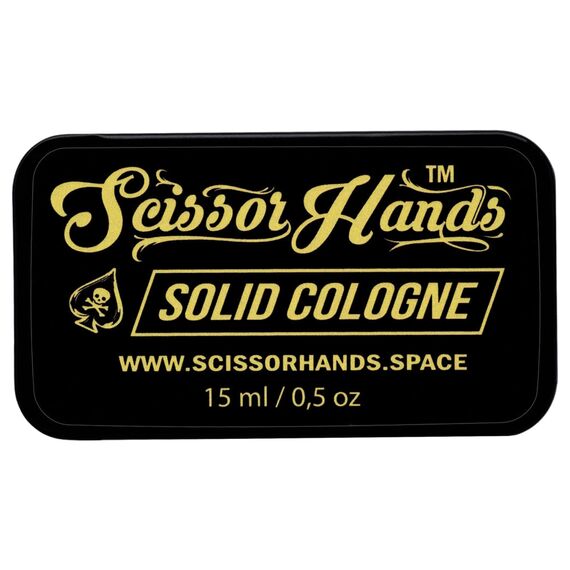 SCISSOR HANDS Solid Cologne Black Твердий одеколон, 15 мл, image 