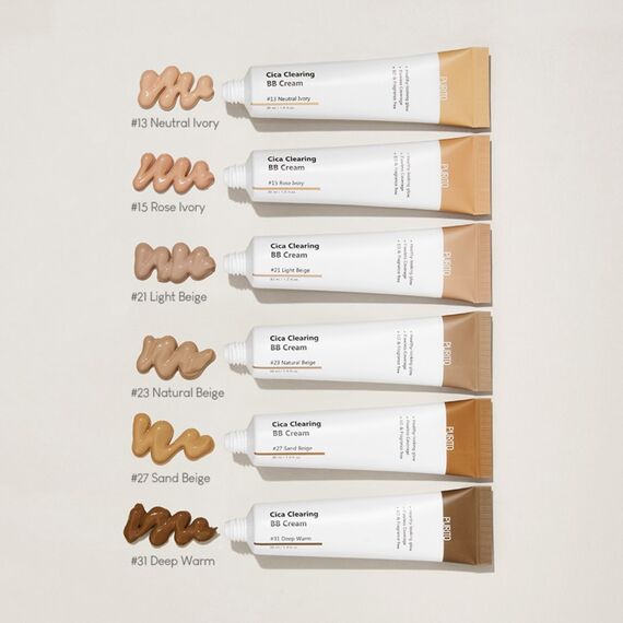 PURITO Cica Clearing BB Cream №15 Rose Ivory ВВ крем з екстрактом центелли, 30 мл, image _ab__is.image_number.default