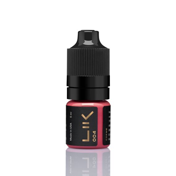 LIK Lips 004 Creme Пігмент для перманентного макіяжу, 5 мл, Об'єм: 5 мл, Колір: 004 Creme, image 
