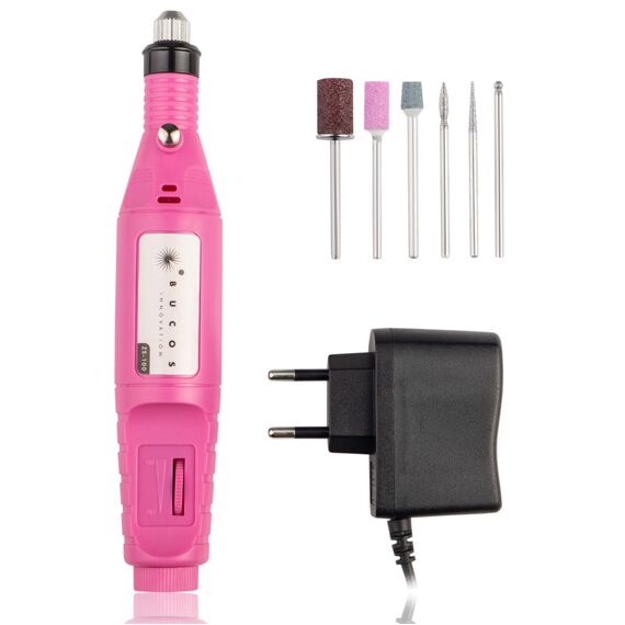 BUCOS Фрезер-ручка ZS-100 20000 об/хв PASTEL PINK, 9W, Колір: Рожевий, image _ab__is.image_number.default