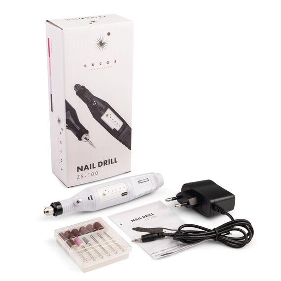 BUCOS Фрезер-ручка ZS-100 20000 об/хв WHITE, 9W, Колір: Білий, image _ab__is.image_number.default