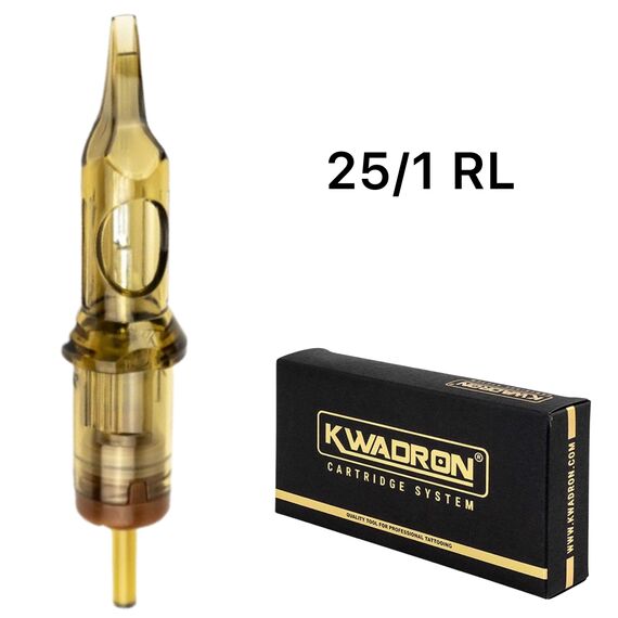 KWADRON Cartridge System Картриджі 25/1 RLLT, 1 шт, Кількість: 1 шт, image 