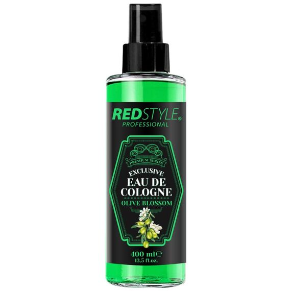 RED STYLE Eau de Cologne Olive Blossom Green Одеколон після гоління, 400 мл, Об'єм: 400 мл, Аромат: Olive Blossom, image 