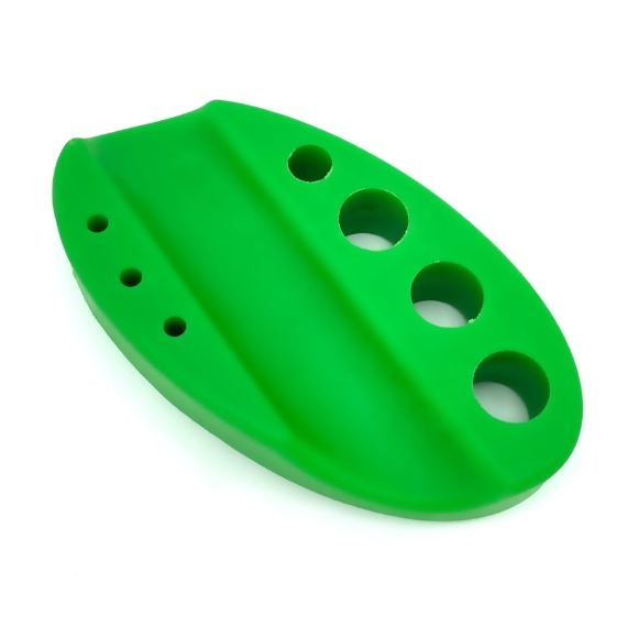 Підставка для ковпачків силіконова, зелена, image 